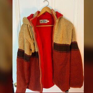 Laundromat wool and fleece hoodie